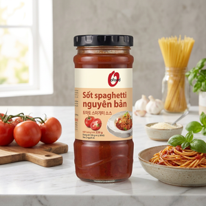 Sauce tomate pour spaghetti O'food 220g |   Sauce à pâtes de style italien classique, prête à l'emploi pour la vente au détail et en gros - Product Image 1