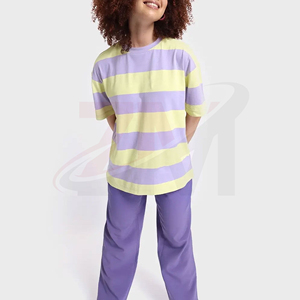 Camiseta de Algodón Lisa para Mujer, Corte Clásico, Tejido Transpirable y Suave, Estilo Casual para Uso Diario de Verano, Estilo Básico Minimalista - Product Image 2