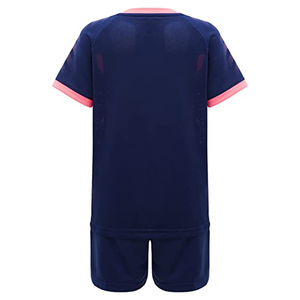 Tenue de football personnalisable, nouveau design, haute qualité, vêtements de sport d'usine, ensemble de maillots de football unisexe par sublimation - Product Image 4
