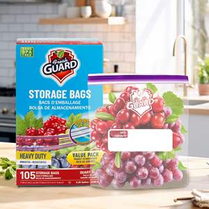 105 Sachets de Conservation Alimentaire Refermables Robustes pour Garder les Aliments au Frais, Idéaux pour le Tri et l'Organisation, Sachets Transparents Scellés - Product Image 3