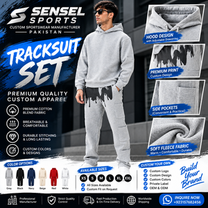 Customized Logo Tracksuits Winter Men Fleece Fabric Men's Heavy Weight Sweats Pullover Sweatshirts Sports Hoodie <b>Sweatpants</b> <b>Sets</b> - Product Image 1
