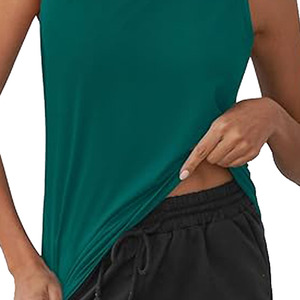 Débardeur pour femme en tissu tricoté respirant au design unique, taille personnalisée, durable, vente en gros de vêtements 2027 - Product Image 4