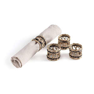 Anillo para Servilletas de Ratán Hecho a Mano, Ecológico, de Fibra Natural, Decoración para Comedor, al por Mayor, OEM, Duradero, Listo para Regalo, de Vietnam - Product Image 2