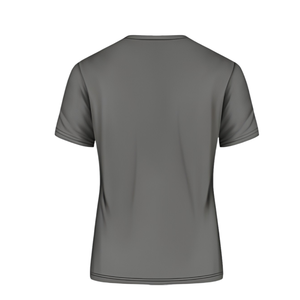 เสื้อยืดคอกว้าง แขนสั้น ทรงเข้ารูป ผ้าสแปนเด็กซ์/โพลีเอสเตอร์ สำหรับผู้ชายและผู้หญิง  แบบเรียบหรือพิมพ์ลาย  ใส่สบาย แห้งเร็ว เหมาะสำหรับออกกำลังกาย  ไซส์ XS  ขายส่ง - Product Image 4
