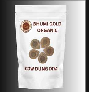Nueva Llegada: Diya de Panchagavya Vilakku con Leche de Vaca. 100% Diya de estiércol de vaca y producto Butifull en Bhumi Gold Orgánico - Product Image 2