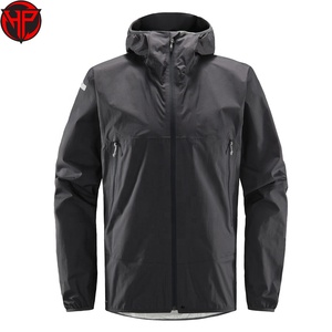 <b>Men</b> Color Contrast Hooded Windbreaker <b>Jacket</b> Custom Logo Multi Pockets Zip Up Outdoor Windproof Nylon <b>Jacket</b> - Product Image 3