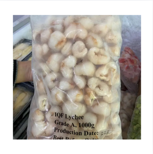 Lychees entiers surgelés IQF, qualité supérieure, sans sucre ajouté, emballés sous vide, 1 kg, Ha Giang Vietnam, 99 GOLD DATA, 24 mois - Product Image 1