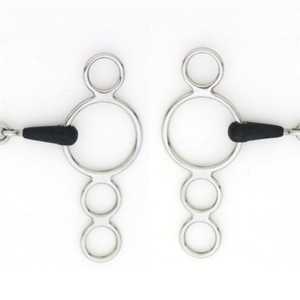Bocado de Acero Inoxidable de 12.5cm para Caballo, Boquilla Articulada, Cómodo para Montar a Caballo, Accesorios Ecuestres, Bocados para Caballos, Logotipo Personalizado - Product Image 6