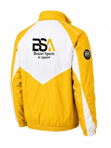 Waterproof Breathable Canvas Autumn Zipper Front Puffer <b>Jacket</b> Men's Women's Plus Size Outdoor Use Custom Logo - Product Image 2