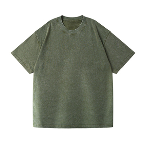 เสื้อยืดพิมพ์ลายโลโก้ตามสั่งสำหรับผู้ชาย เสื้อยืดแขนสั้นทรงโอเวอร์ไซส์สำหรับผู้ชาย มีจำหน่าย - Product Image 6