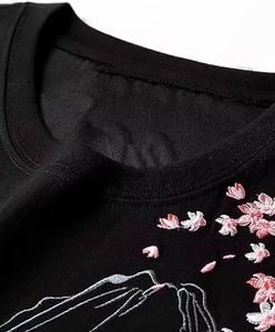 T-shirt Streetwear Designer en Gros, Épais 100% Coton, Logo Personnalisé, Manches Courtes, Coupe Ample, Imprimé pour Homme - Product Image 2