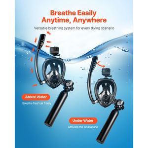 Bombola Subacquea Portatile da 0,5L # # # #   Bombola d'Aria per Immersioni # # # #   5-10 minuti. Supporto Respiratorio # # # #   Profondità 32,81 piedi - Product Image 6