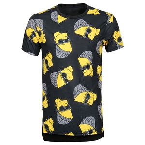 T-shirt uni personnalisé pour homme, estival et design avec impression graphique, sublimation, blanc, grande taille, prix d'usine - Product Image 1