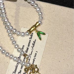 Collar de Perlas de Lujo de Alta Gama Shi Jia para Mujer, Diseño Ligero y Elegante, Cadena para Clavícula, Accesorio de Moda con Estilo - Product Image 2