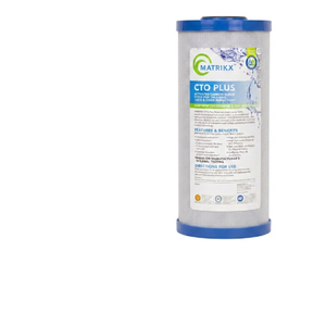 Filtro de Reducción de Cloro de Segunda Etapa, Bloque de Carbón Activado Comprimido GreenBlock, Ecológico, Valor de Filtración Mejorado - Product Image 1
