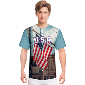 Maillot de baseball unisexe à sublimation motif scène urbaine artistique, graphisme unique, vêtement de sport à boutons intégraux haute performance - Product Image 3