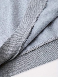 Sweat-shirt à capuche gris pour homme, coupe classique, couleur unie, coton French Terry, pull décontracté, vêtement d'automne - Product Image 6