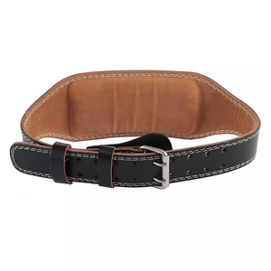 Cinturón de Cuero para Levantamiento de Pesas, para Hombre y Mujer, Cinturón de Soporte para Powerlifting, Duradero, para Entrenamiento - Product Image 4