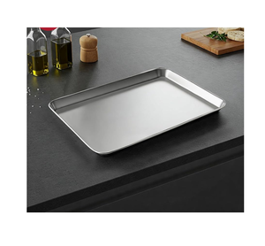 Plateau élégant en acier inoxydable, plateau de rangement décoratif pour la maison, arrivée directe d'usine pour votre maison, vente en gros disponible - Product Image 4
