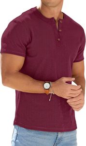 Camiseta Premium de Algodón para Hombre, Cuello Redondo, Casual, Transpirable, Cómoda, Manga Corta, Básica, Lisa, para Pedidos al por Mayor - Product Image 5