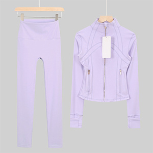 Custom Logo Private Label Yoga <b>Jacket</b> <b>Women</b> High Quality Full Zip Athletic Sportswear Tracksuit Top - Product Image 3