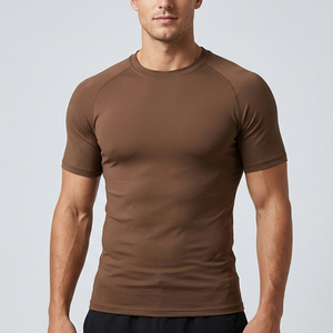 Camisetas Deportivas de Compresión de Manga Corta para Hombre, Transpirables, de Secado Rápido, de Spandex/Poliéster, para Entrenamiento de MMA, BJJ y Gimnasio - Product Image 3