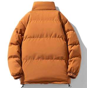 Nouvelle veste matelassée décontractée pour homme, tendance, en coton épais, col montant, coupe ample, avec capuche intégrée - Product Image 5