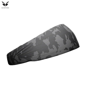 Non-Slip Breathable Thin Lightweight Sublimated Pattern Athletic Premium Stretchable Elastic <b>Headband</b> for Baseball Softball - Product Image 2