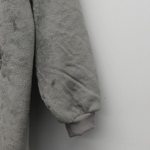Couverture à capuche pour femme en flanelle et polaire Sherpa, couleur unie, surdimensionnée, extra longue, modèle 2026, vente en gros - Product Image 5