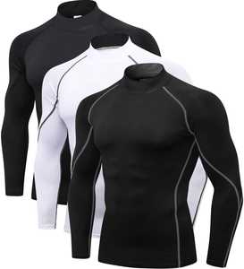 Camisetas de natación deportivas Rash Guards, adecuadas para surf, actividades en la playa y entrenamiento de deportes acuáticos. - Product Image 1