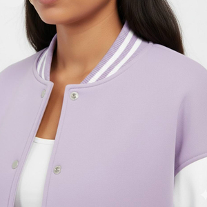 Chaqueta Letterman Personalizada, Nueva Colección Otoño-Invierno, Relleno de Algodón, Estilo Universitario, Chaqueta Varsity Transpirable al por Mayor - Product Image 5