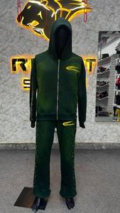 Rexfit Sports Women's Tracksuit Full Length <b>Pants</b> Long Sleeve Zipper Fly Side Pockets Breathable <b>Spandex</b> Polyester Streetwear - Product Image 4
