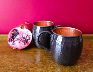 Taza Tradicional Moscow Mule de FAIZA CRAFT, Asa de Cobre Puro, Artículos de Bar Ecológicos, Empaque en Caja de Color Personalizado - Product Image 2