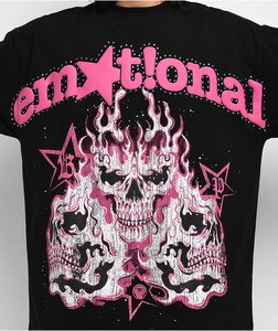 เสื้อยืดทรงบ็อกซี่โอเวอร์ไซส์ชาย แขนสั้น ตกแต่งด้วยตะเข็บตัดกัน ผ้าฝ้าย สไตล์ลำลอง สตรีทแวร์ เสื้อหลวมทรงบ็อกซี่โอเวอร์ไซส์สำหรับผู้ชาย - Product Image 2