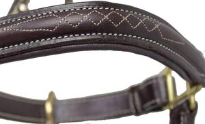 Harnais en Corde de Nylon Plastique Premium de Haute Qualité pour Courses d'Endurance Équestres, Coutures Blanches, Boucles en Laiton, Écologique et Durable - Product Image 5