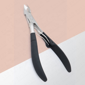 Ensemble de coupe-ongles en acier inoxydable en gros avec mini-pinces à poignée confortable noire pour podologie, chiropodie et soins de manucure - Product Image 3
