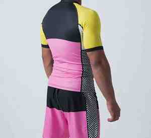 Vêtements de protection solaire en gros, chemise de compression, rashguard sublimé à manches longues, rashguard personnalisé pour hommes - Product Image 1