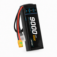 Batterie LiPo JOTEN 6S 9000mAh 22.2V 100C XT90S rechargeable à décharge rapide pour drone FPV, UAV, avion RC, quadricoptère