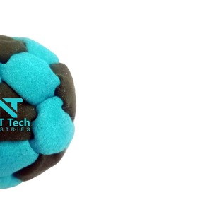 NeXT Tech INDUSTRIES Ballon de football bleu noir en daim synthétique durable de 2,5 pouces pour enfants - Product Image 3