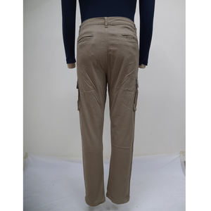 Pantalones Largos de Sarga Elástica para Hombre, Corte Ajustado, Casuales, Cómodos, Tejido Flexible, Perfectos para la Oficina, Viajes y Uso Diario Elegante - Product Image 5