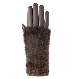 Leather <b>Touch</b> <b>Screen</b> <b>Gloves</b> Thermal Wrist Length Dress Style for Winter Casual Use - Product Image 5