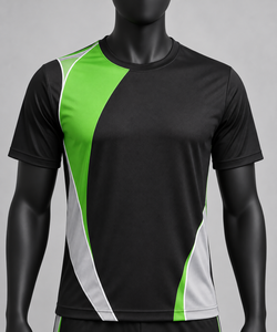 Ensemble de maillots de football personnalisés, impression numérique, uniforme de football en polyester, manches courtes, col rond - Product Image 5