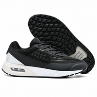 Chaussures de course décontractées pour hommes, légères, respirantes, en maille, avec coussin d'air, antidérapantes, pour la marche en plein air, chaussures de sport