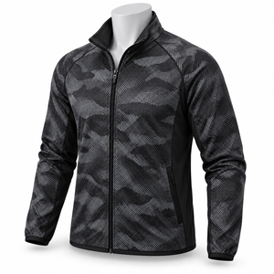 Men Mesh <b>Jacket</b> Offers Excellent Airflow Comfortable Fit And <b>Lightweight</b> Performance For Gym Training <b>Running</b> & Daily Activities - Product Image 3