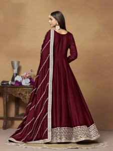 Nuevo Salwar Kameez Tradicional Indio Pakistaní para Mujer, Ropa Étnica para Bodas y Fiestas, Seda Artificial Personalizable, de Confianza - Product Image 4