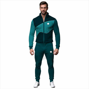 High Performance <b>Men</b> Tracksuits Set Moisture Wicking Fabric For Active Lifestyle Long Lasting Quality <b>Men</b> Tracksuits - Product Image 1