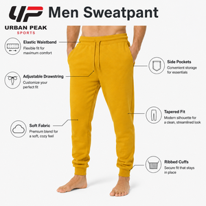 Pantalon de survêtement streetwear pour homme, coupe décontractée, matière douce et finitions modernes pour des tenues urbaines décontractées. - Product Image 6