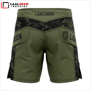 กางเกงขาสั้น MMA รุ่นใหม่ปี 2025 สกรีนโลโก้ตามสั่ง สำหรับฝึกซ้อม คุณภาพดี สำหรับผู้ชาย - Product Image 2