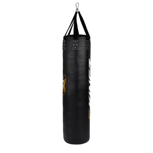Sac de frappe professionnel suspendu en cuir PU, sac de sable de boxe robuste pour Muay Thai, Kickboxing, entraînement à domicile - Product Image 3