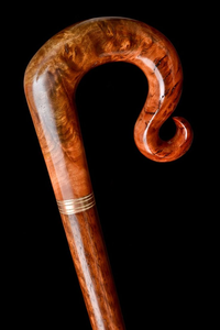 Bâton de marche en bois sculpté écologique pour hommes/femmes seniors, pliable, avec poignée en T, couleur/taille personnalisables, vente en gros - Product Image 5